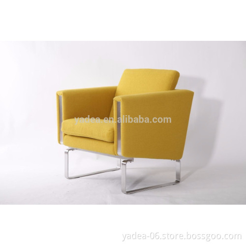 Middle century luxury fabric modern sofa